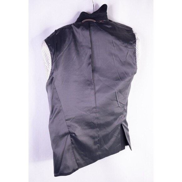 Michael Kors Sport Coat Formal Jacket Sz 12R Boys Solid Gray Wool Blend - Picture 9 of 12